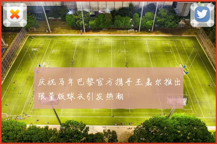 庆祝马年巴黎官方携手王嘉尔推出限量版球衣引发热潮