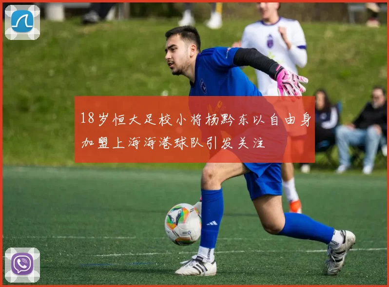 18岁恒大足校小将杨黔东以自由身加盟上海海港球队引发关注